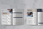 Business Plan Template, a Brochure Template by Sabin (Thumbnail 6 of 9)