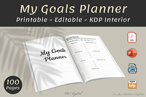 My Goal Setting Planner Template