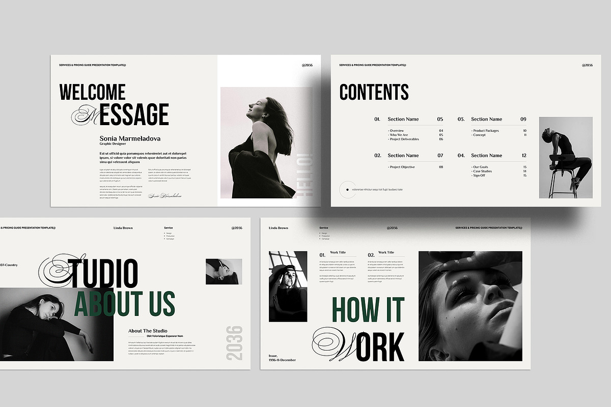 Services & Pricing Guide Template, a Presentation Template by StyleArt (Photo 5 of 13)
