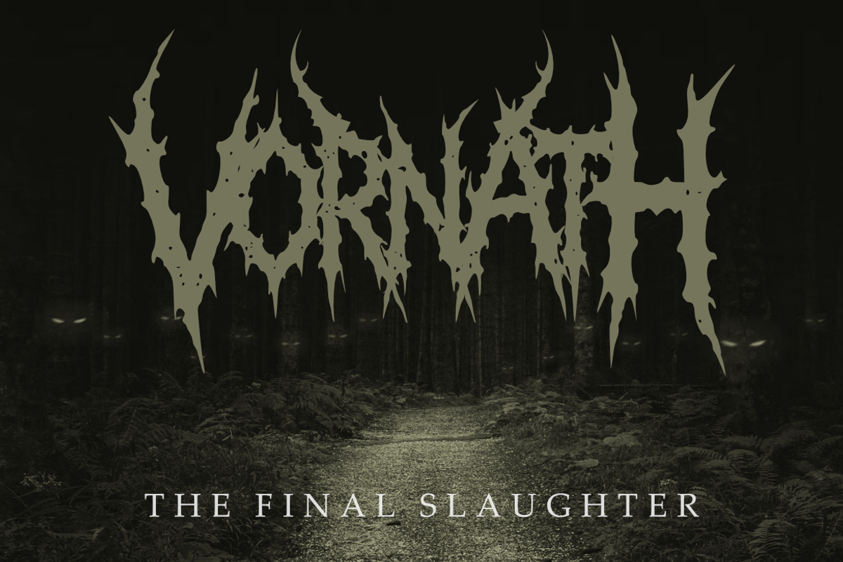 Melvorn - Death Metal Font, a Blackletter Font by Masyafi Studio (Photo 5 of 9)