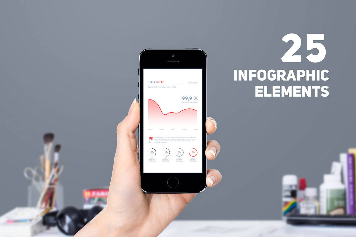 Infographic Presentation Templates, a Presentation Template by Chuhastock (Photo 8 of 13)