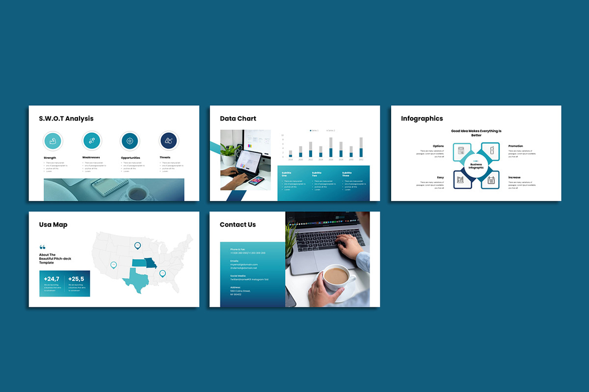 Business Plan Presentation Template, a Presentation Template by Studio Artisan (Photo 6 of 6)