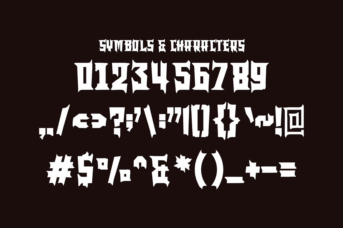 Moshu - Funky Display Font, a Serif Font by lelevien (Photo 2 of 4)