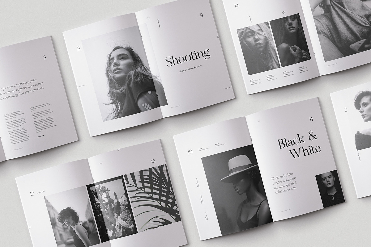 Mod Portfolio, a Brochure Template by Moscovita Studio (Photo 6 of 18)