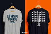 Aztec Club - Display Decorative, a Font by HIRO.std (Thumbnail 7 of 9)