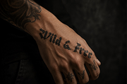 Wildkor - Blackletter Stripe Font, a Blackletter Font by Gittype (Thumbnail 9 of 13)