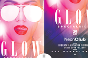 GLOW STYLE Flyer Template, a Flyer Template by OVNI-TEMPLATES (Thumbnail 4 of 4)
