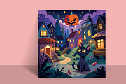 Pumpkin banner for Halloween bundle, a Poster Template by hkmonir (Thumbnail 2 of 4)