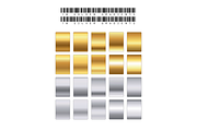 Set of 20 vector Metalic Gradients, a Texture Graphic by Kyuubisa's Graphics (Thumbnail 2 of 2)