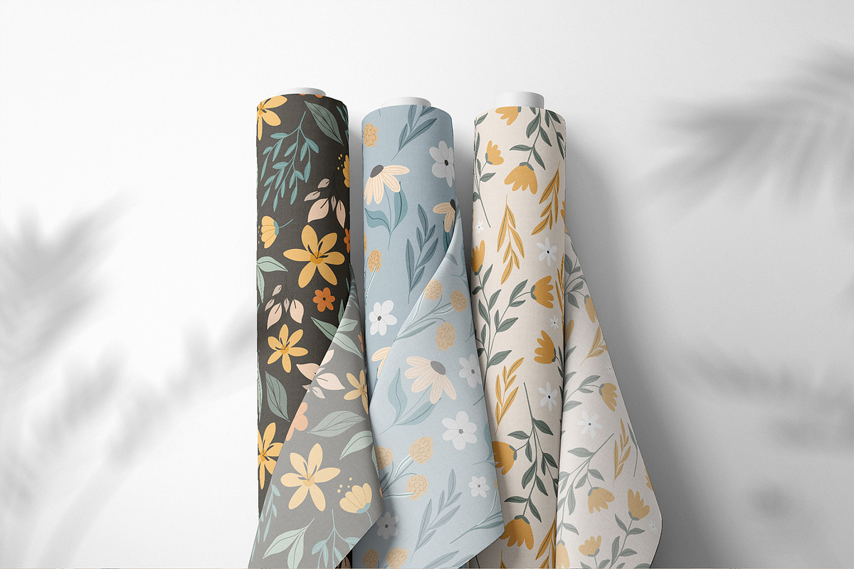 Abstract flowers and patterns., a Decorative Illustration by hanifa_design (Photo 4 of 6)