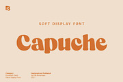 Capuche; Retro Display Font, a Font by Eko Bimantara (Thumbnail 1 of 9)