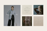 Fleur Minimal Logo Kit Ai Eps Psd, a Branding & Logo Template by Feel This (Thumbnail 5 of 13)