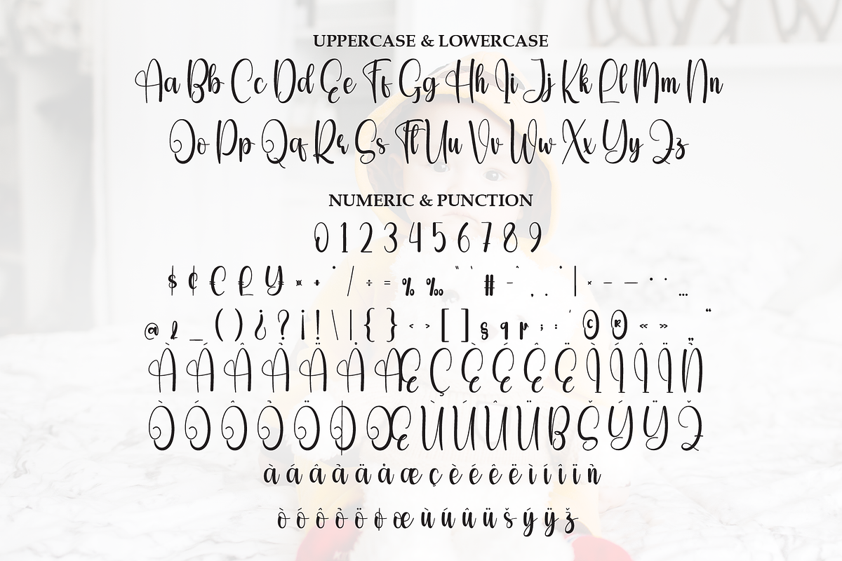 Babycute | Script Font, a Handwritten Font by Scratchones (Photo 7 of 9)