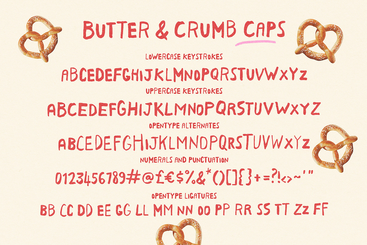 Butter And Crumb Font Duo, a Handwritten Font by Nicky Laatz (Photo 18 of 19)