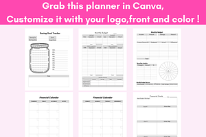 Financial Budget Planner Templates