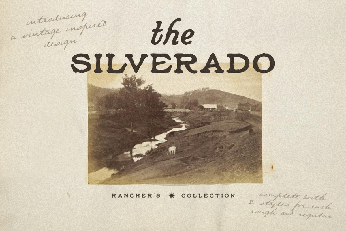 Silverado Font Free Download - Vintage Fonts Preview 2026