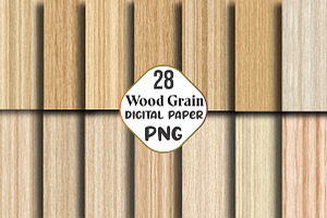 Wheat Wood Grain Textures, an Illustration by CraftArtStudio