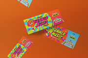 Blue Green Bold Bright Summer Music, a Card Template by graphicook (Thumbnail 3 of 3)