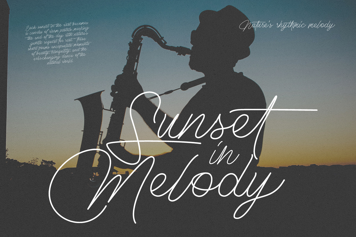 Nebuliqua - Stylish Signature Font, a Script Font by Aksapix Studio (Photo 4 of 11)
