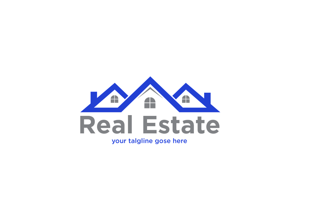 Real Estate & Roofing logo, a Branding & Logo Template by ND Creative (Photo 3 of 3)