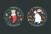 Christmas illustrations, an Animal Illustration by lenlis (Thumbnail 2 of 6)