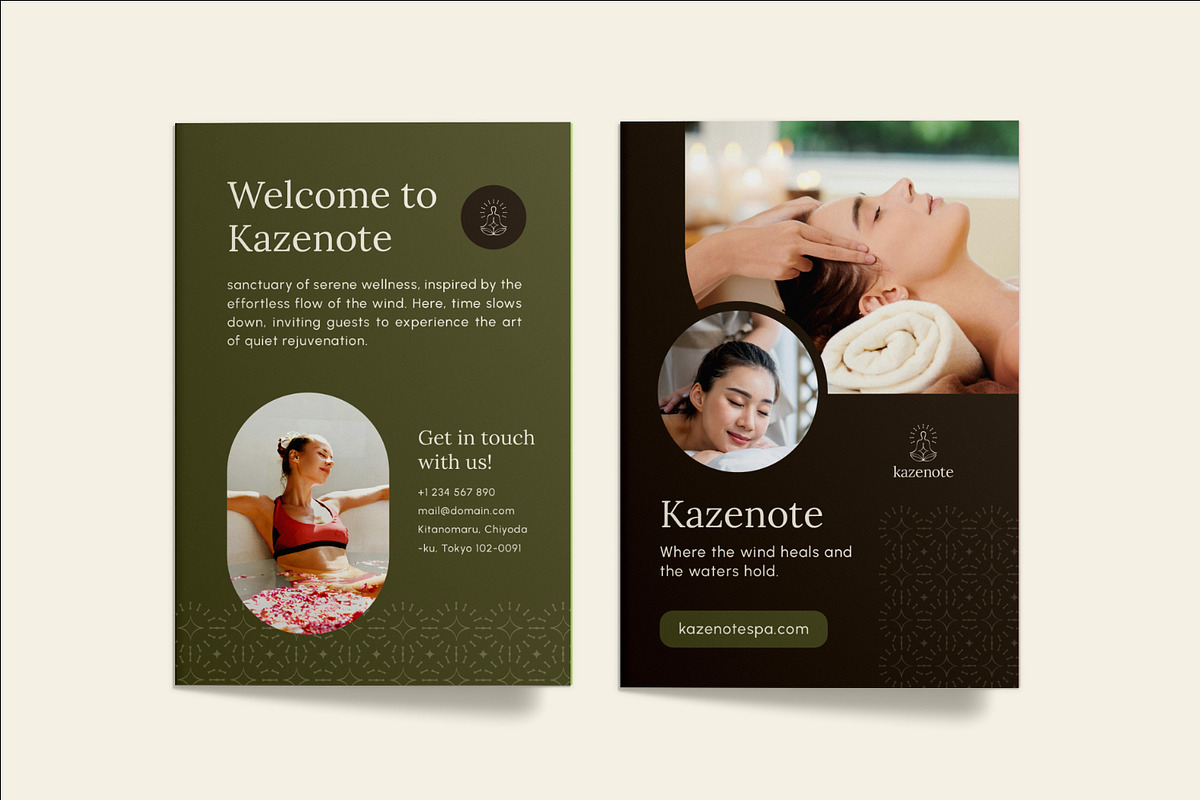 Kazenote - Bifold Brochure, a Brochure Template by Fannan Studio (Photo 3 of 3)