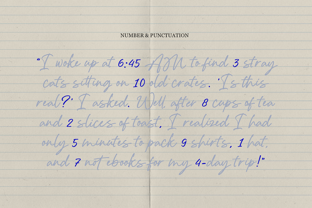 Everyday Motion - Handwritten Script, a Script Font by Inviline.co (Photo 3 of 10)