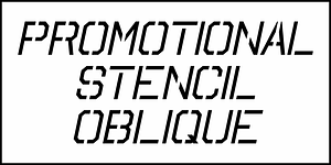 Promotional Stencil JNL