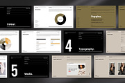 Maxima | Brand Guidelines Template, a Presentation Template by Occy Design (Thumbnail 5 of 9)