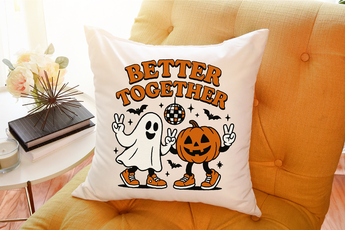Better Together Pumpkin Ghost Hallow, an Illustration by Sublimation Artist (Photo 9 of 9)