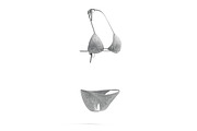 Black Summer Women Bikini 3D Model, an Object 3D Model by rebrandy (Thumbnail 9 of 10)