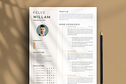 Minimalist resume template, a Resume Template by paulresume (Thumbnail 1 of 4)