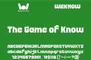 Science Preacher font, a Font by weknow (Thumbnail 5 of 8)