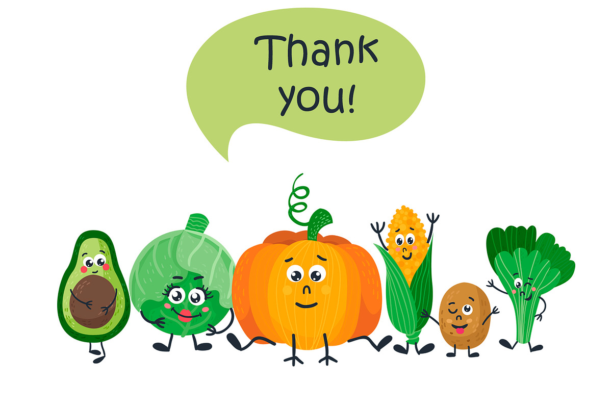 Funny fruits & vegetables, a Graphic by Nafanya (Photo 9 of 9)