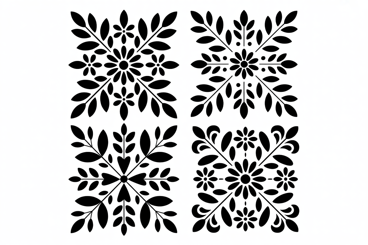 Creative geometric pattern design, an Illustration by Amazin_art (Photo 4 of 13)
