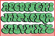 Christmas Groovy Light-PNG fonts, a Symbol Font by It me digital art (Thumbnail 3 of 8)