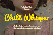 Chill Whisper - Fun Script Font, a Font by Subectype Studio (Thumbnail 1 of 10)