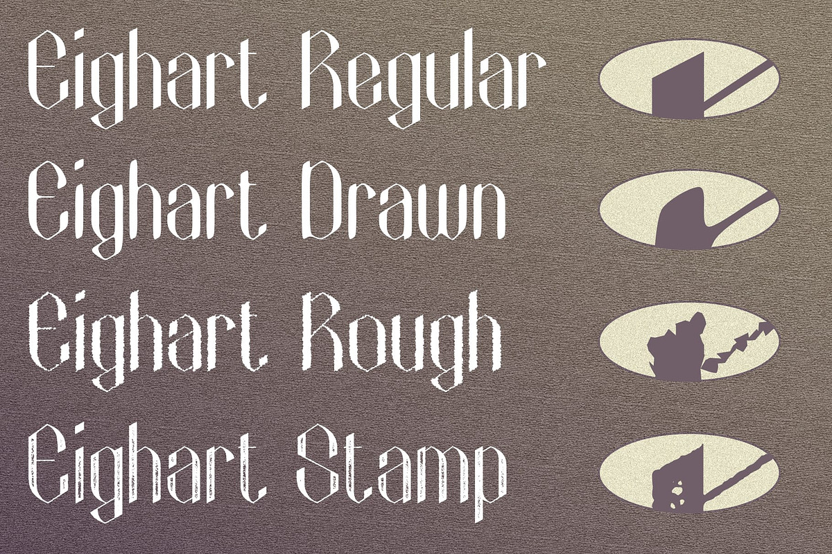 Eighart Vintage, a Sans Serif Font by Craft Supply Co. (Photo 7 of 8)