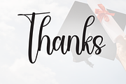 Graduation | Script Font, a Handwritten Font by Scratchones (Thumbnail 9 of 9)