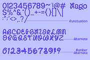 Hago - Playful Sans, a Sans Serif Font by Pandeka Studio (Thumbnail 10 of 11)