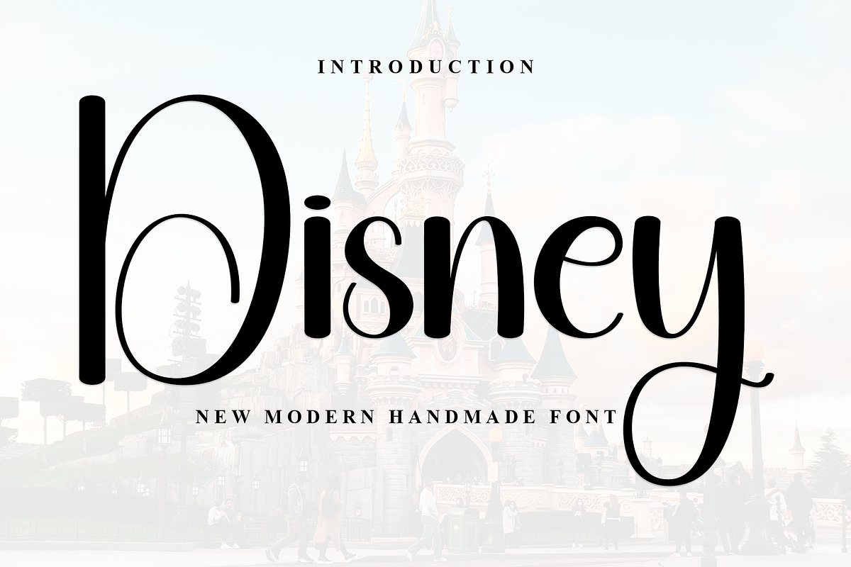 Disney, a Handwritten Font by FreshTypeINK (Photo 1 of 8)
