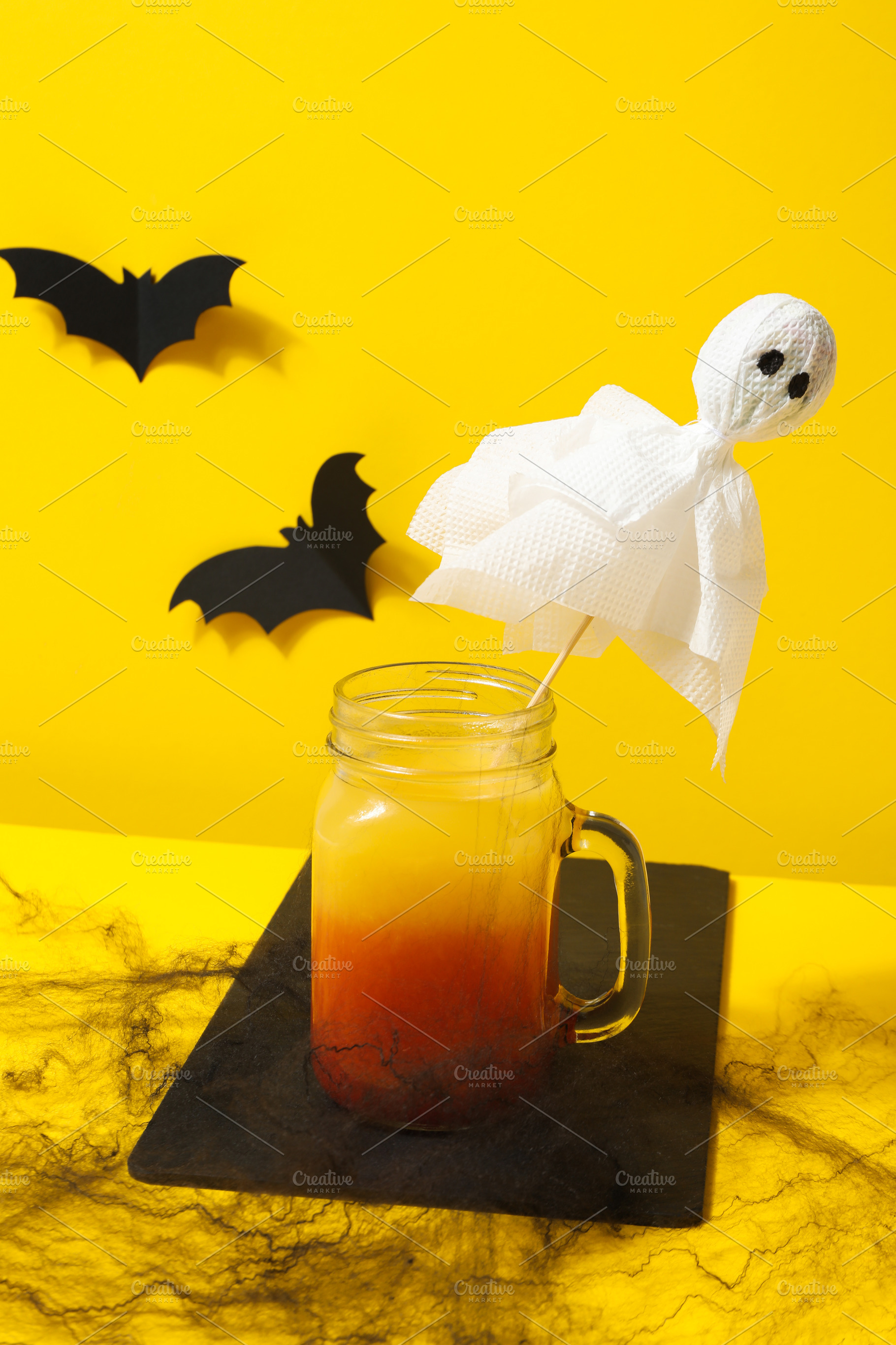 Concept of Halloween or funny Halloween party, a Beauty & Fashion Photo by AtlasStudio PRO