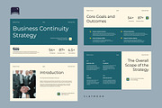 Business Continuity Strategy, a Presentation Template by Claymoon Lab (Thumbnail 2 of 6)