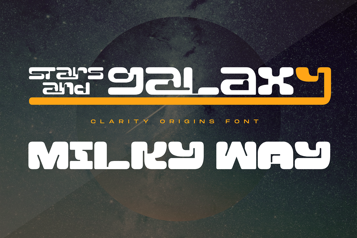 Clarity Origins - Futuristic Font, a Sans Serif Font by 177Studio (Photo 4 of 8)
