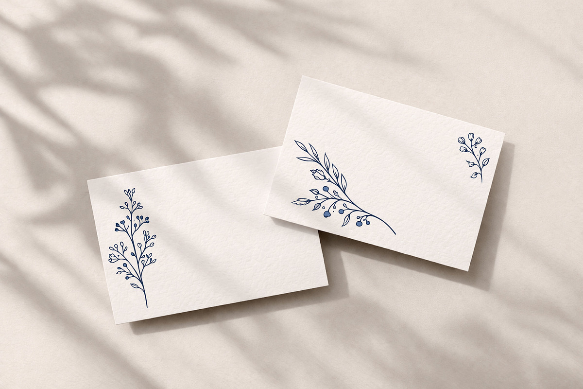 Handdrawn Flowers - Botanical Design, an Object Graphic by Christine Krahl (Photo 4 of 5)
