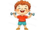 Kids Sports Activities Set, a Sport Illustration by Bubert Art (Thumbnail 5 of 7)