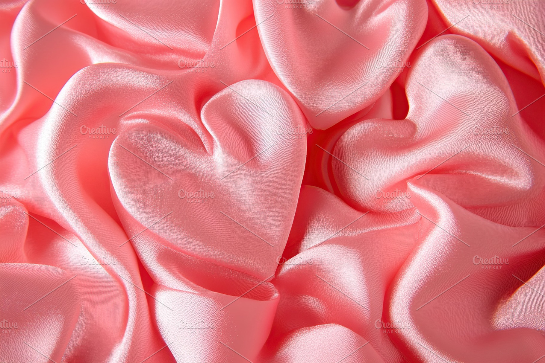Group of pink hearts, Valentine's Day, a Holiday Photo by AlyaAnd