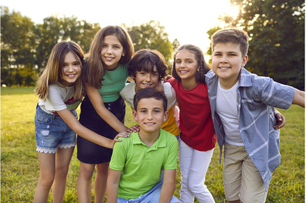 Happy children boys and girls from, a Person Photo by StudioRomantic