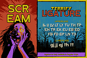Terrify, a Sans Serif Font by Burntilldead (Thumbnail 6 of 12)