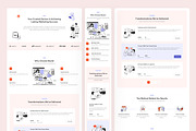 Marketing Agency Landing Page Figma, an UI Kit Template by peterdraw (Thumbnail 2 of 3)